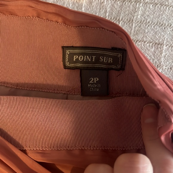 Crinkle Maxi Skirt Blush - Picture 2 of 5